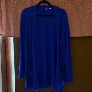 Zenana Outfitters Royal Blue Cardigan